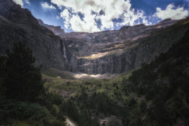 Фотография под названием "Cirque de Gavarnie." - Emmanuel Raussin, Подлинное произведение искусства, Цифровая фотография