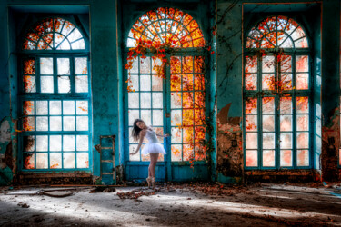 Photographie intitulée "Ballerina girl 3." par Emmanuel Raussin, Œuvre d'art originale, Photographie numérique