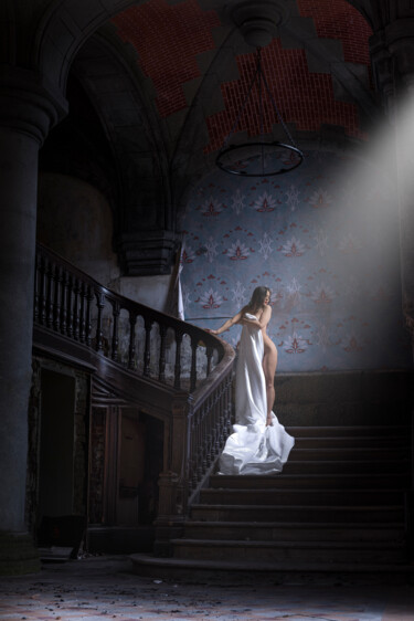 "Light in white sati…" başlıklı Fotoğraf Emmanuel Raussin tarafından, Orijinal sanat, Dijital Fotoğrafçılık