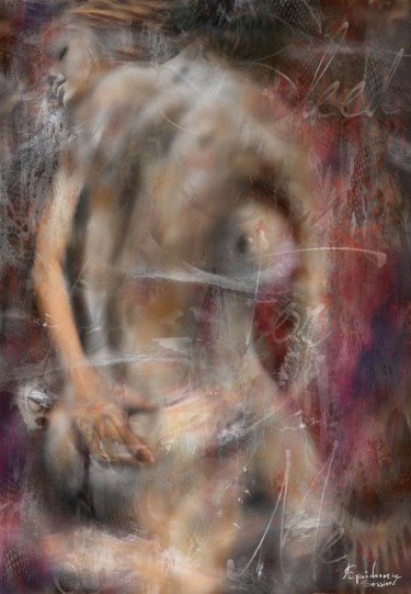 Digitale Kunst mit dem Titel "couple-5580" von Epidermic Session, Original-Kunstwerk, Digitale Malerei