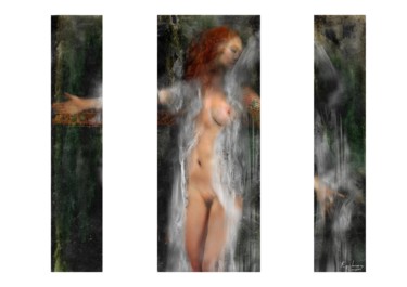 Arts numériques intitulée "triptyque.jpg" par Epidermic Session, Œuvre d'art originale, Peinture numérique