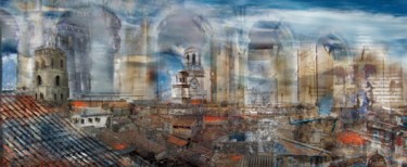 Digitale Kunst mit dem Titel "Arles" von Epidermic Session, Original-Kunstwerk, Digitale Malerei