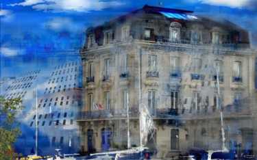 Arts numériques intitulée "Marseillan n°1" par Epidermic Session, Œuvre d'art originale, Peinture numérique