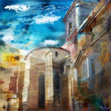 Digital Arts titled "Marseillan carré 3" by Epidermic Session, Original Artwork, 2D Digital Work