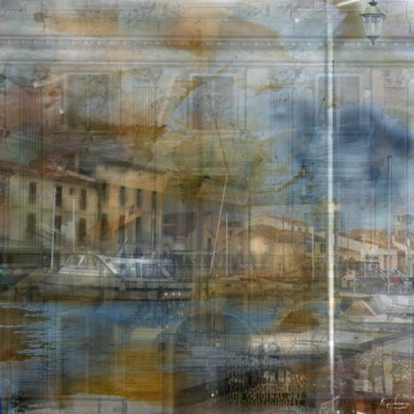 Digital Arts titled "Marseillan carré 4" by Epidermic Session, Original Artwork, 2D Digital Work