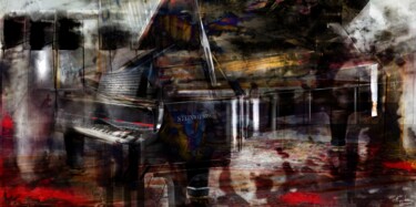 Digital Arts titled "Piano N°1" by Epidermic Session, Original Artwork, Digital Painting