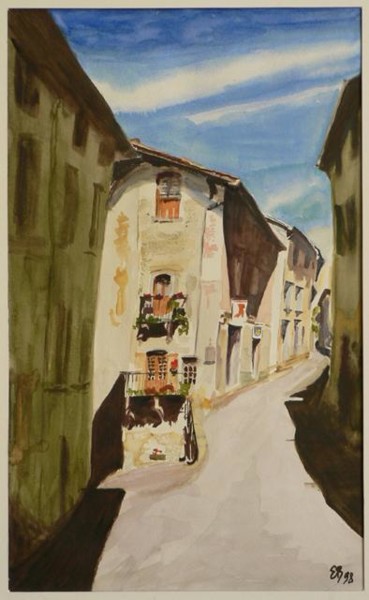 Painting titled "Saint-Antoine de l'…" by Emmanuel Bochet, Original Artwork, Other