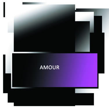 Digital Arts titled "amour" by Emmanuèle Estaque, Original Artwork