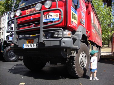 Photographie intitulée "Cars and trucks 006" par Emmanuel Jahan, Œuvre d'art originale, Photographie numérique