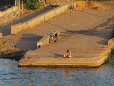 Fotografía titulada "life on Nile 031" por Emmanuel Jahan, Obra de arte original, Fotografía digital