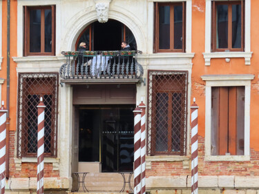 Fotografia zatytułowany „Another Venice peop…” autorstwa Emmanuel Jahan, Oryginalna praca, Fotografia cyfrowa