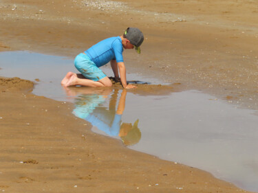 Photographie intitulée "Beach 002" par Emmanuel Jahan, Œuvre d'art originale, Photographie numérique