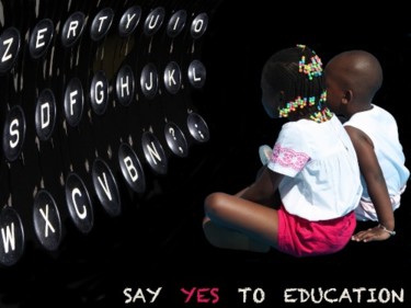 Photographie intitulée "education" par Emmanuel Jahan, Œuvre d'art originale