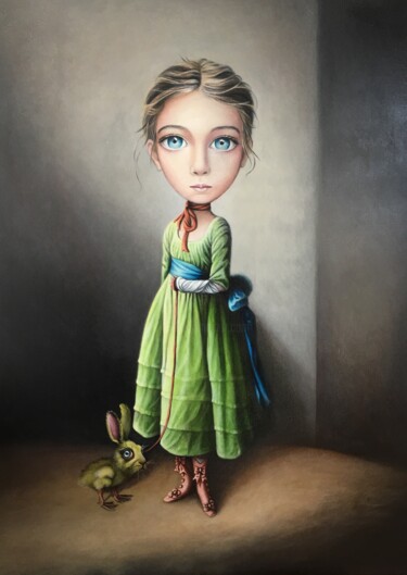 Painting titled "Génétiquement modif…" by Emmanuelle Pellet, Original Artwork, Acrylic