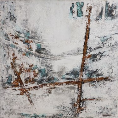 Impact Peinture intitulée "Impact" par Emmanuelle Vroelant, Œuvre d'art originale, Acrylique