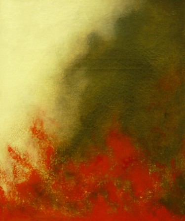 Pittura intitolato "disparition.jpg" da Emmanuelle Noizet, Opera d'arte originale, Olio
