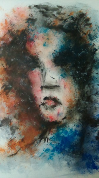 Картина под названием "Marianne" - Emmanuelle Noizet, Подлинное произведение искусства, Акрил