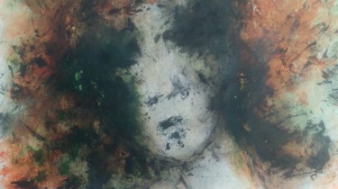 Painting titled "Sans titre" by Emmanuelle Noizet, Original Artwork, Acrylic