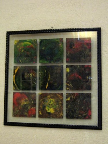 Painting titled "EARTH IT DETERESSE" by Emotion, Original Artwork, Oil