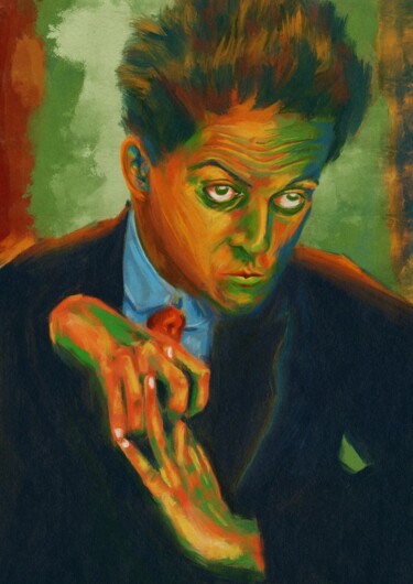 Arts numériques intitulée "Egon Schiele Portra…" par Empty St, Œuvre d'art originale, Peinture numérique