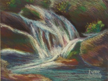 Disegno intitolato "Water Running Among…" da Larissa Lukaneva, Opera d'arte originale, Altro