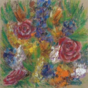 Drawing titled "Scent of Summer  (4)" by Larissa Lukaneva, Original Artwork, Other