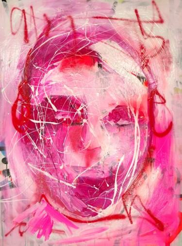 Peinture intitulée "“Reflexiones en Ros…" par Ener Asniak, Œuvre d'art originale, Acrylique