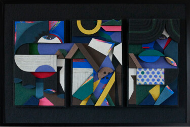 "Trio" başlıklı Heykel Eni Pullumbi tarafından, Orijinal sanat, Akrilik Diğer sert panel üzerine monte edilmiş