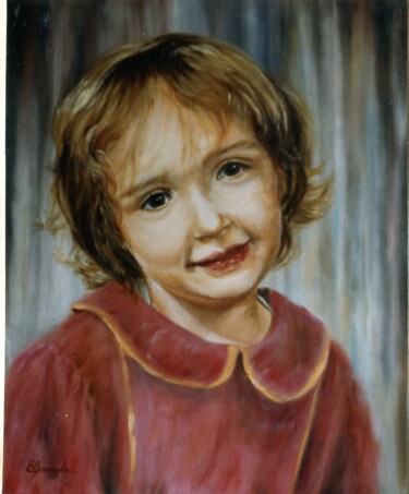 绘画 标题为“114-portrait-d-hele…” 由Enio Maccazzola, 原创艺术品, 油