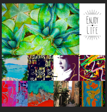 Arts numériques intitulée "Enjoy2" par Enjoylife Project*, Œuvre d'art originale