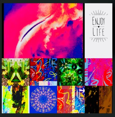 Digitale Kunst getiteld "Enjoy Zero" door Enjoylife Project*, Origineel Kunstwerk, Foto Montage