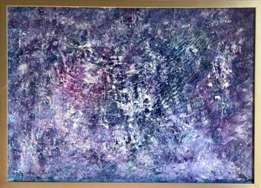 Painting titled "Galaxia" by Enric Correa, Original Artwork, Enamel