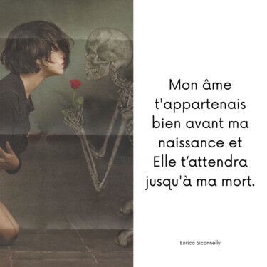 Digital Arts titled "Mon âme" by Enrico Siconnelly, Original Artwork, Photo Montage