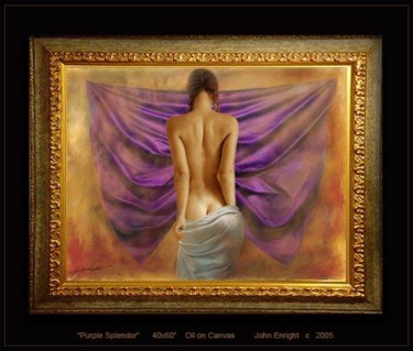 Painting titled ""uno splendor nell…" by John Enright, Original Artwork