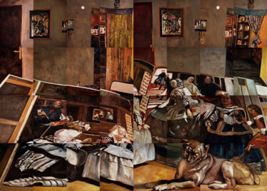 Digitale Kunst getiteld "Entradas" door José Sales Albella, Origineel Kunstwerk, Foto Montage