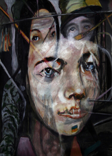 Digital Arts titled "Transparence 13" by José Sales Albella, Original Artwork, Digital Painting