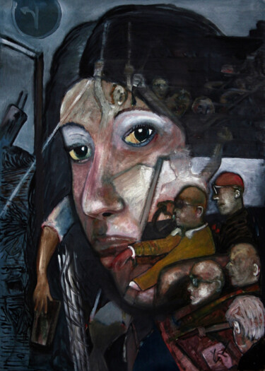 Digital Arts titled "Transparence 18" by José Sales Albella, Original Artwork, Digital Painting