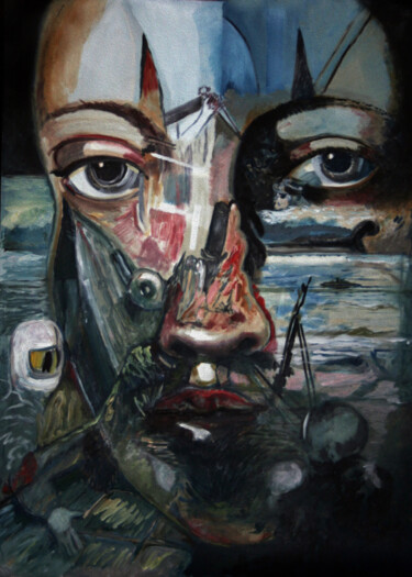 Digital Arts titled "Transparence 21" by José Sales Albella, Original Artwork, Digital Painting