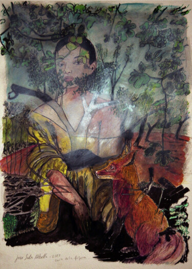 Grafika cyfrowa / sztuka generowana cyfrowo zatytułowany „Fantome 13” autorstwa José Sales Albella, Oryginalna praca, Malars…