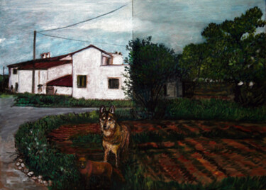 Digitale Kunst mit dem Titel "Fantome 15" von José Sales Albella, Original-Kunstwerk, Digitale Malerei