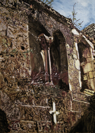 Arts numériques intitulée "St. Guilhem le dése…" par José Sales Albella, Œuvre d'art originale, Photo montage