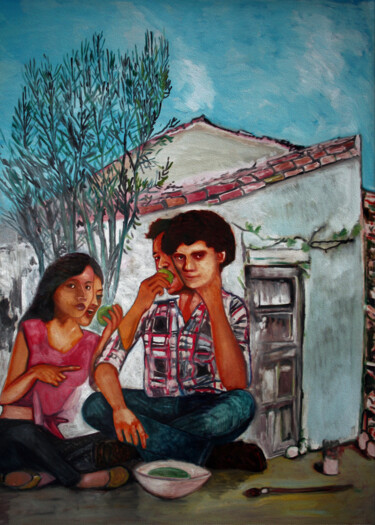 Arts numériques intitulée "Amour 09" par José Sales Albella, Œuvre d'art originale, Peinture numérique