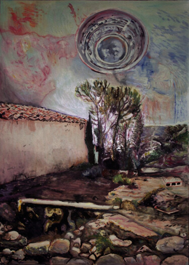 Digital Arts titled "Horizon. 24" by José Sales Albella, Original Artwork, Oil