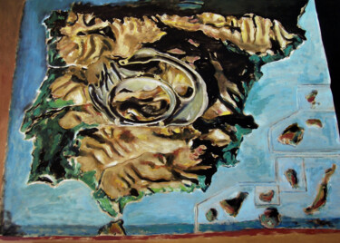 Digital Arts titled "Hommage. 06" by José Sales Albella, Original Artwork, Oil