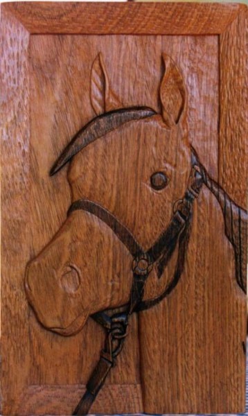 Escultura intitulada "Cavalo" por Kin, Obras de arte originais