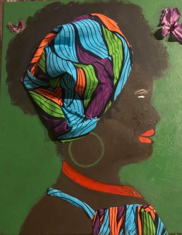Peinture intitulée "Tout en couleur" par Line-Art, Œuvre d'art originale, Acrylique