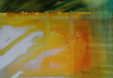 Painting titled "sunsets" by Enzo Canale Cohe, Original Artwork, Watercolor