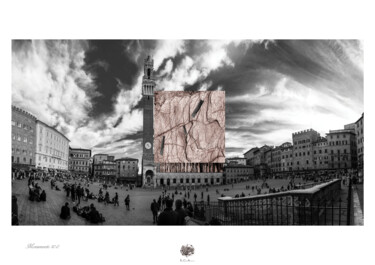 Arte digitale intitolato "Monumento 10.0" da Enzo Ceglie, Opera d'arte originale, Lavoro digitale 2D