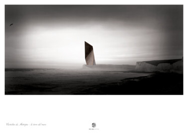 Arte digitale intitolato "la torre del mare" da Enzo Ceglie, Opera d'arte originale, Fotomontaggio