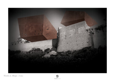 Digital Arts titled "Le mura" by Enzo Ceglie, Original Artwork, Digital Collage